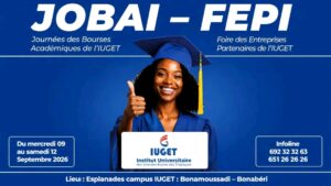 JOBAI-FEPI,IUGET,bourses académiques Cameroun,foire entreprises partenaires,orientation universitaire Cameroun