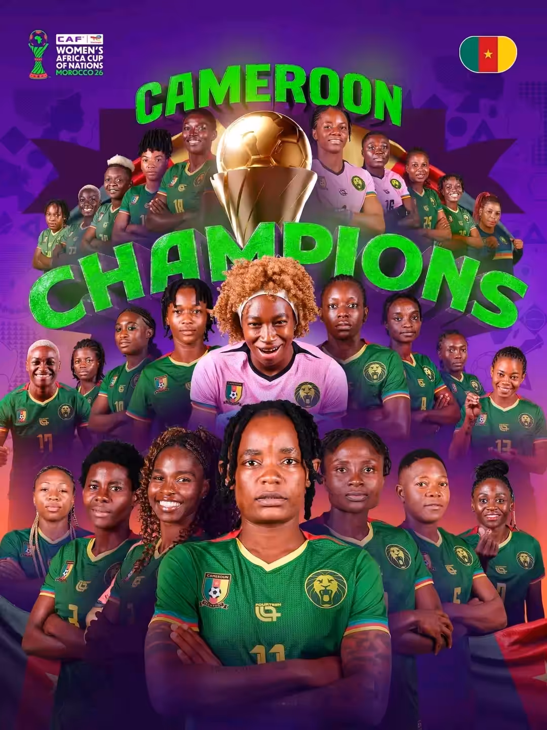 CAN féminine 2026 : le Cameroun domine le Malawi et décroche enfin son premier sacre continental