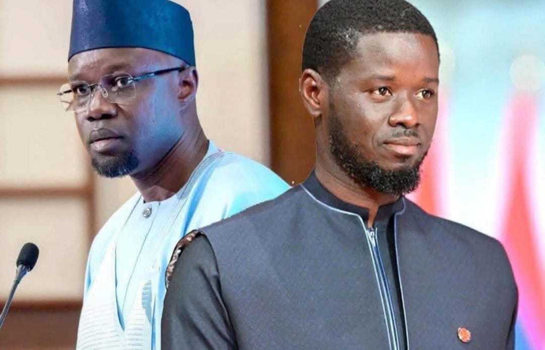 Ousmane Sonko,Bassirou Diomaye Faye